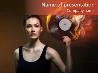 Sound  Human PowerPoint Template