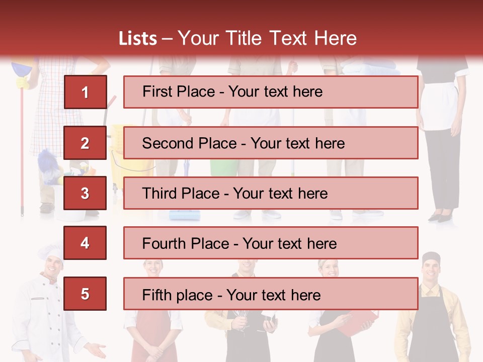 Young People Worker PowerPoint Template