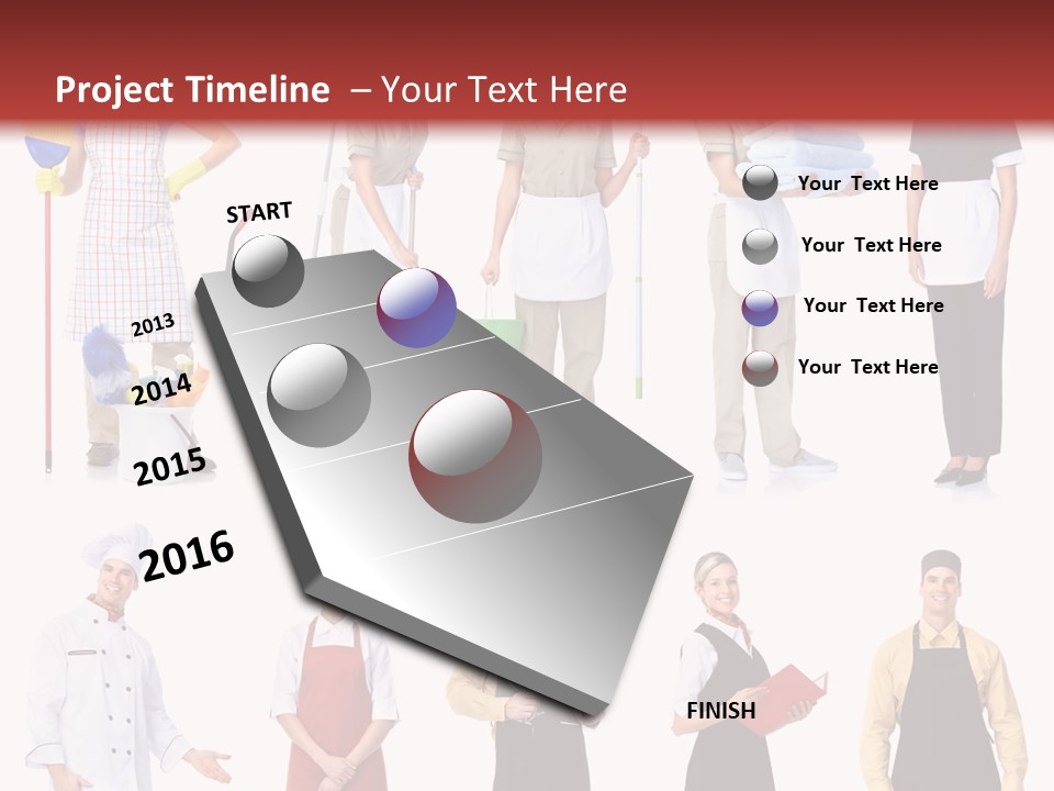 Young People Worker PowerPoint Template