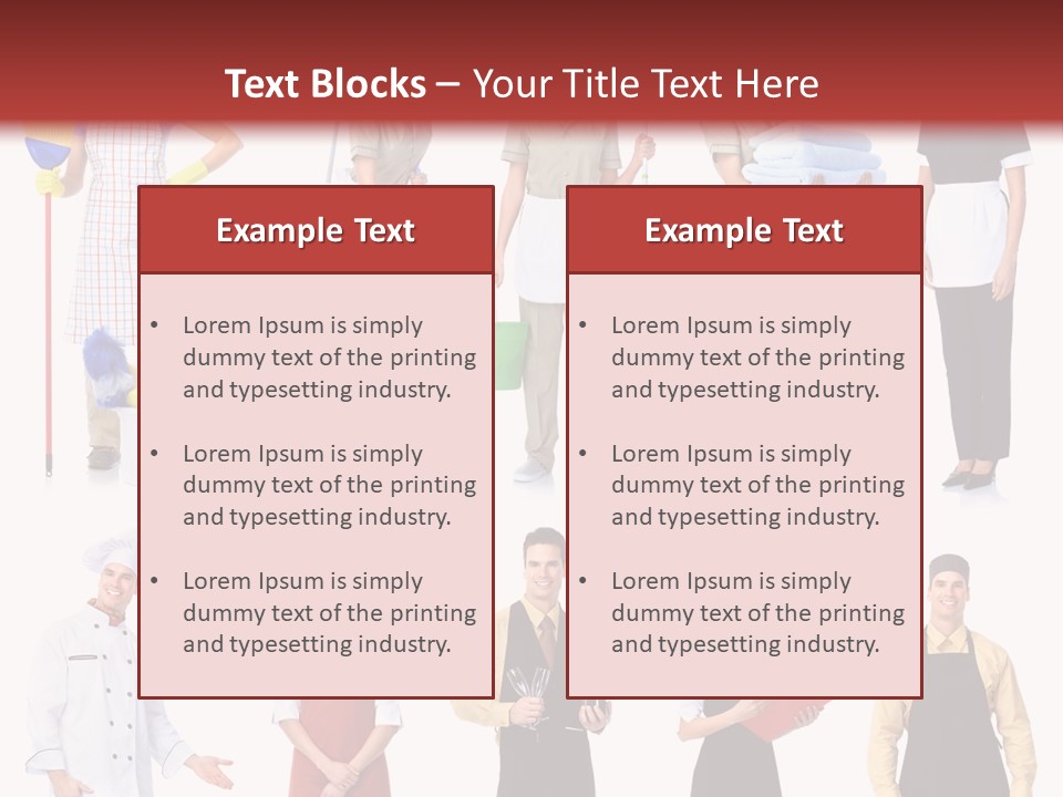 Young People Worker PowerPoint Template