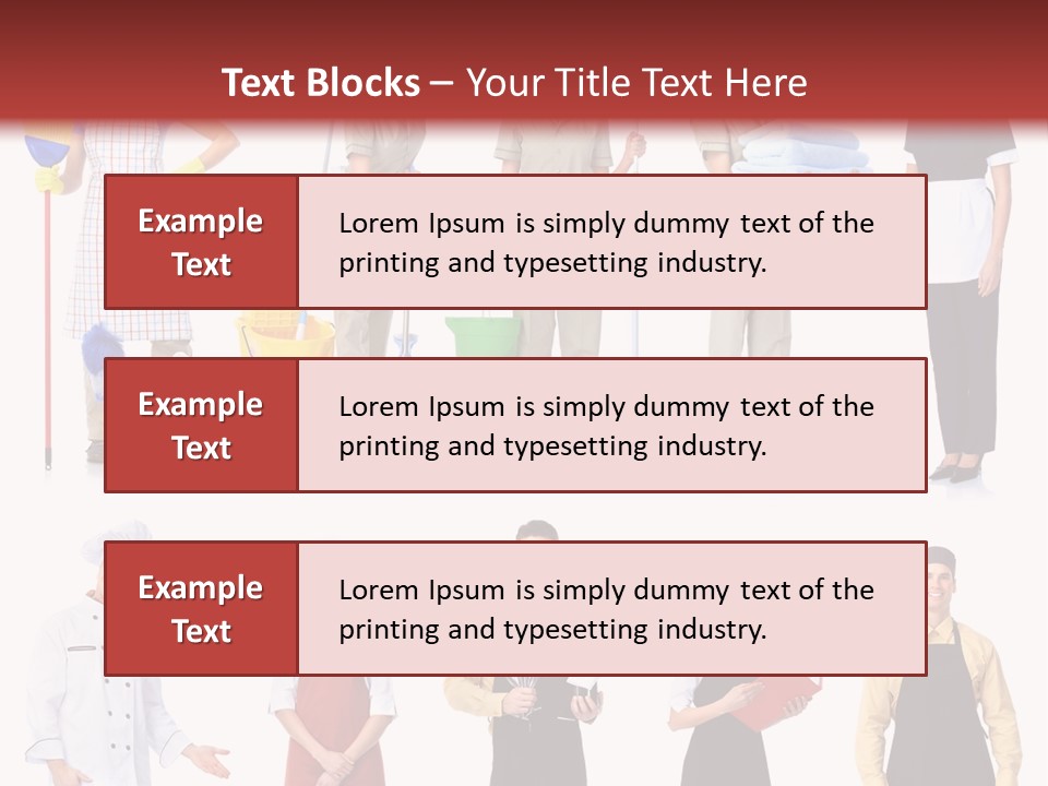 Young People Worker PowerPoint Template