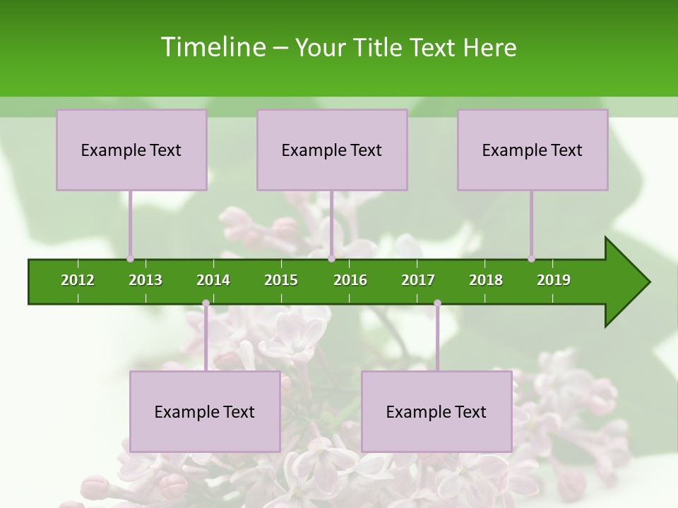 White Fragrant Transparent PowerPoint Template