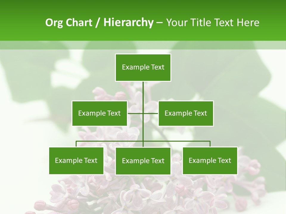 White Fragrant Transparent PowerPoint Template
