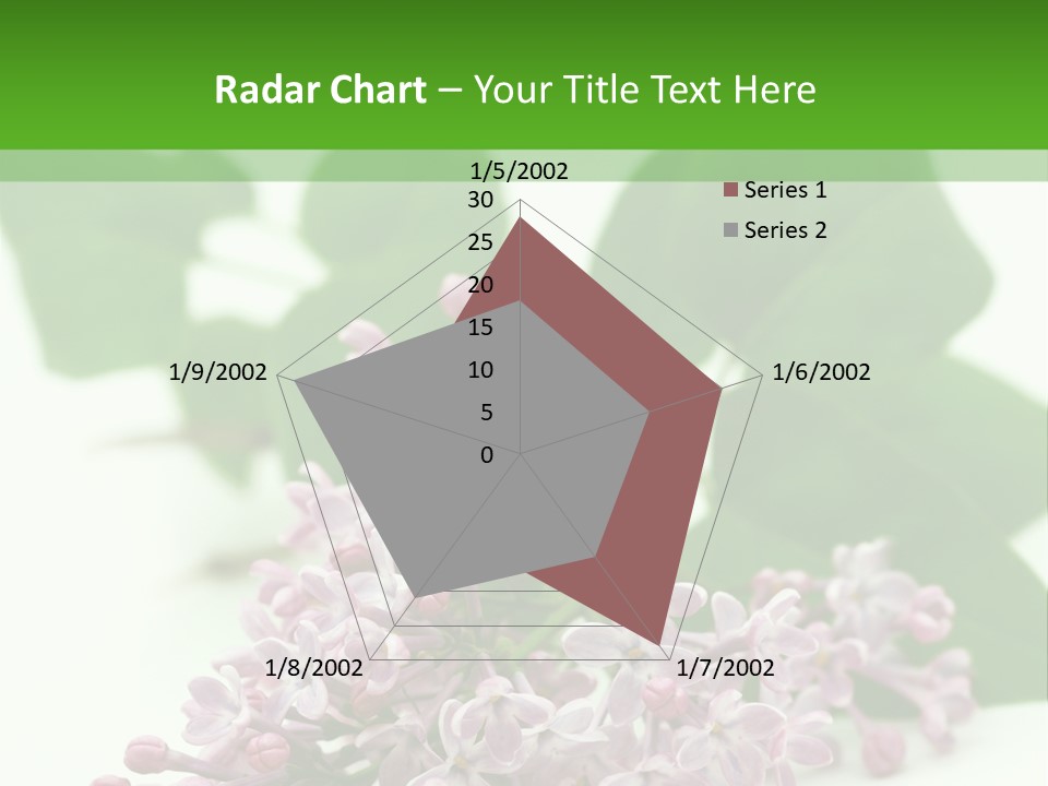 White Fragrant Transparent PowerPoint Template