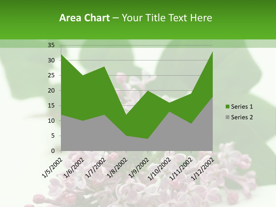 White Fragrant Transparent PowerPoint Template