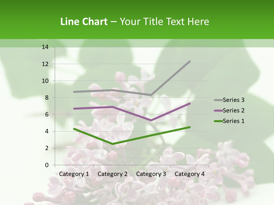 White Fragrant Transparent PowerPoint Template