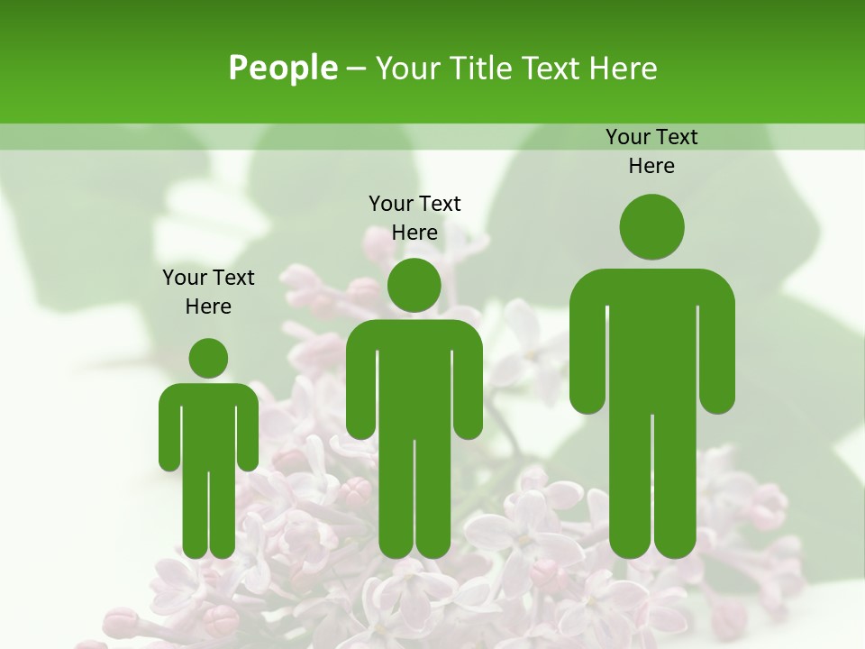 White Fragrant Transparent PowerPoint Template