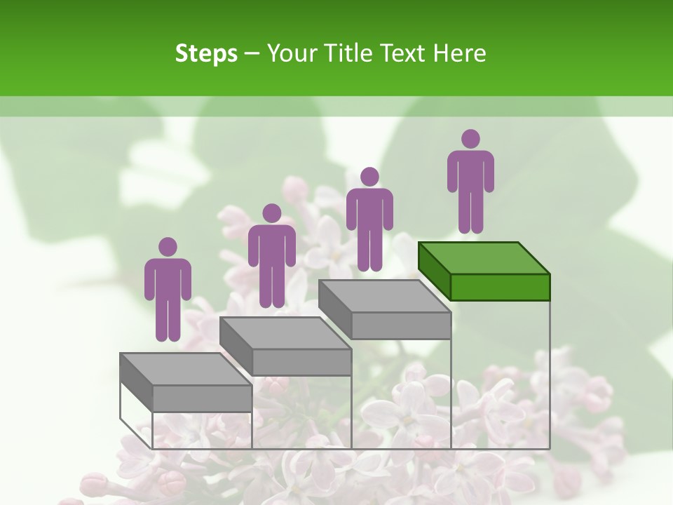 White Fragrant Transparent PowerPoint Template