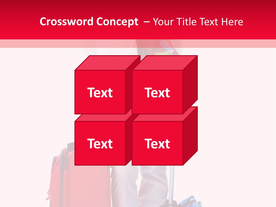 Woman Person Casual PowerPoint Template