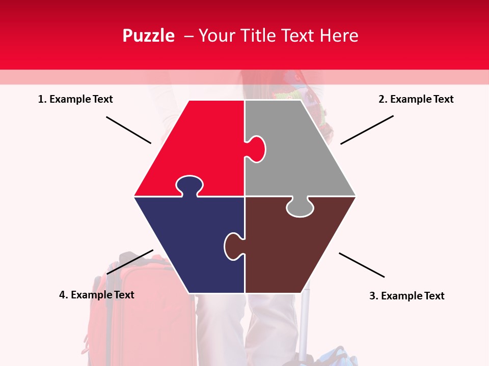 Woman Person Casual PowerPoint Template