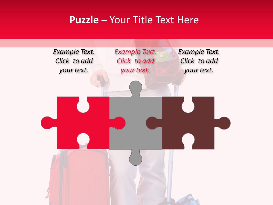 Woman Person Casual PowerPoint Template