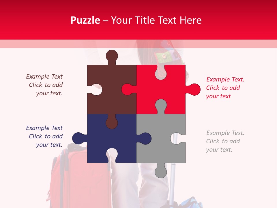 Woman Person Casual PowerPoint Template