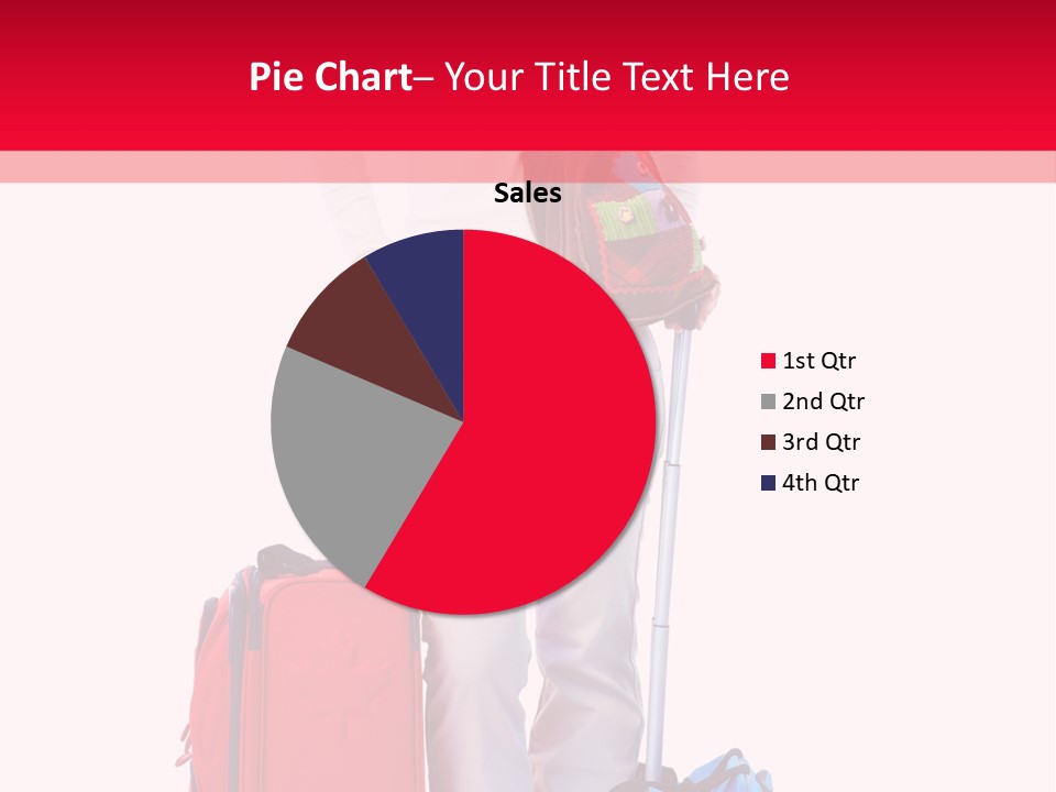 Woman Person Casual PowerPoint Template