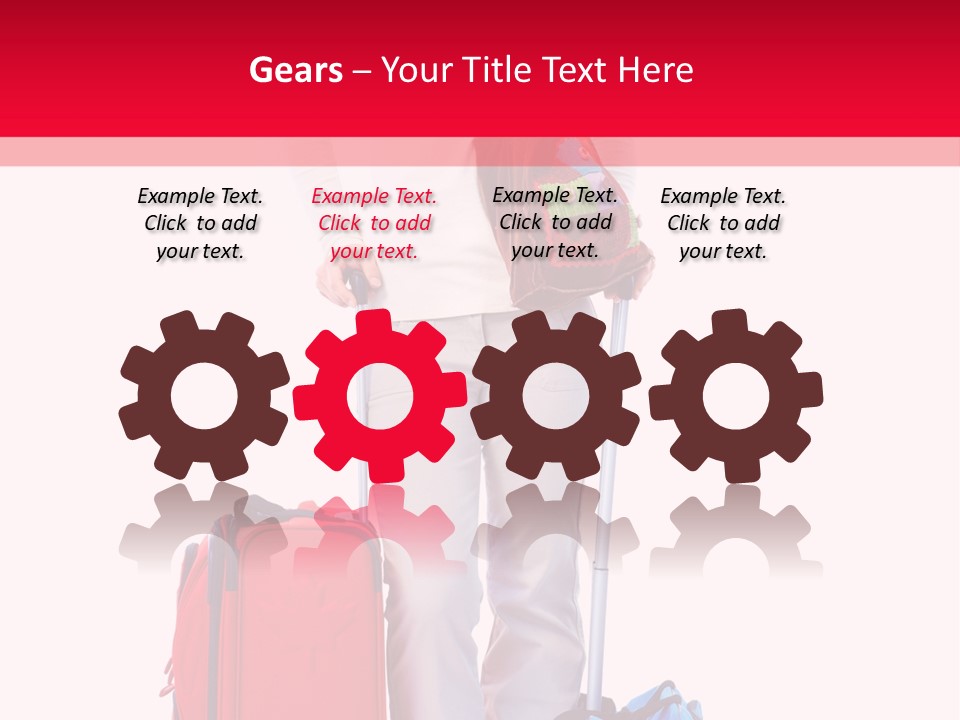 Woman Person Casual PowerPoint Template