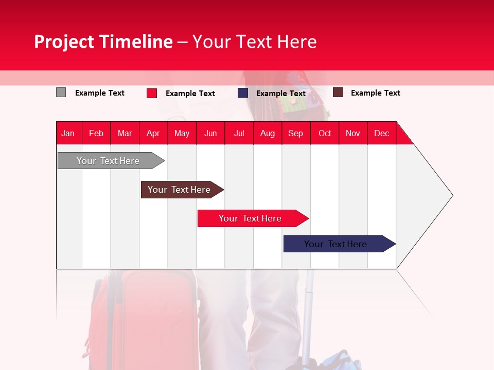 Woman Person Casual PowerPoint Template