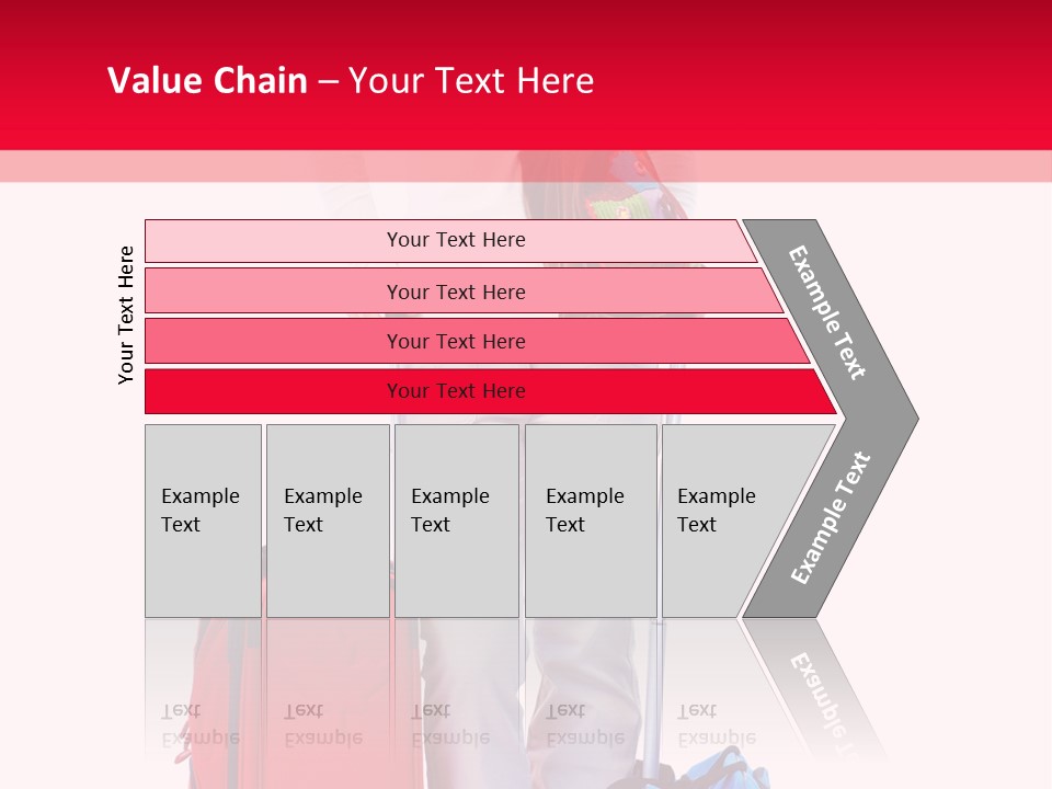 Woman Person Casual PowerPoint Template