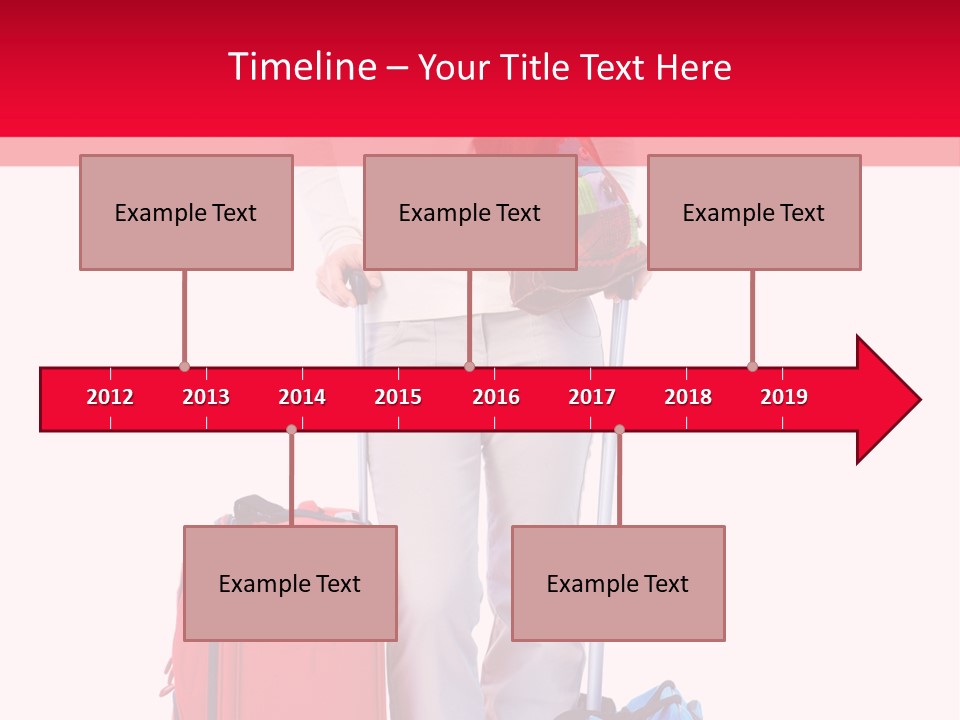 Woman Person Casual PowerPoint Template