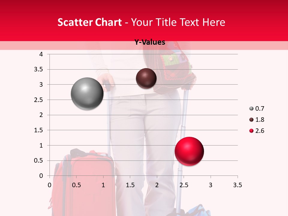 Woman Person Casual PowerPoint Template