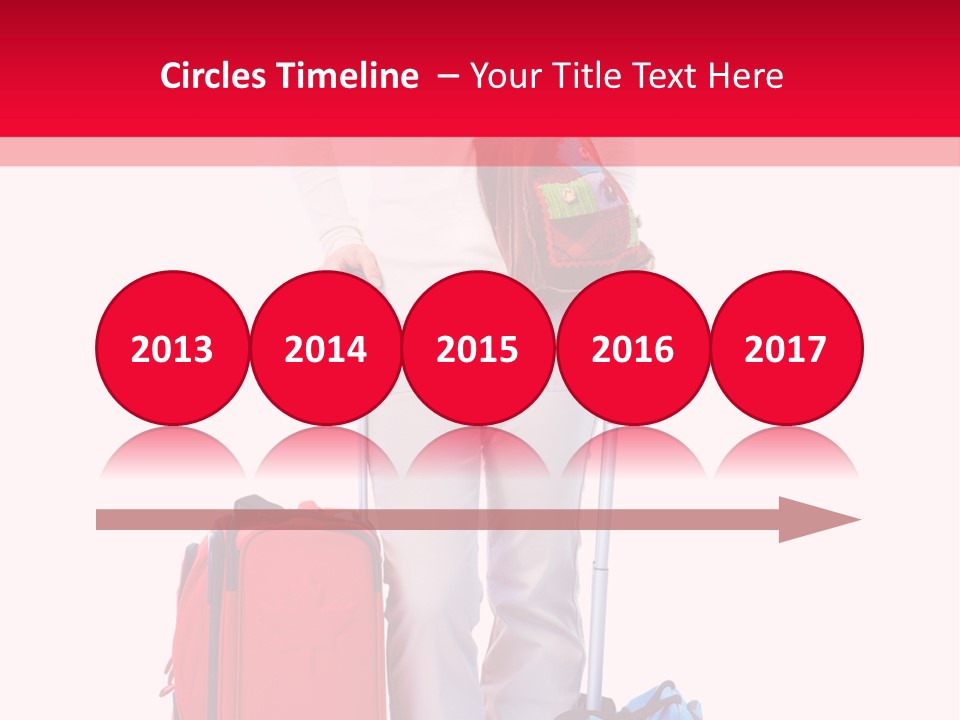 Woman Person Casual PowerPoint Template