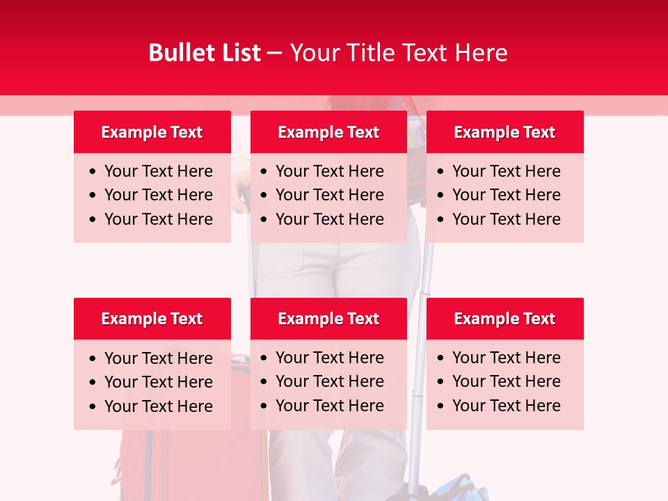 Woman Person Casual PowerPoint Template