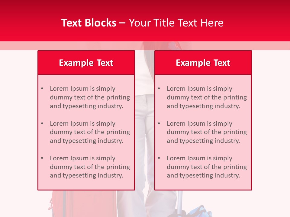 Woman Person Casual PowerPoint Template