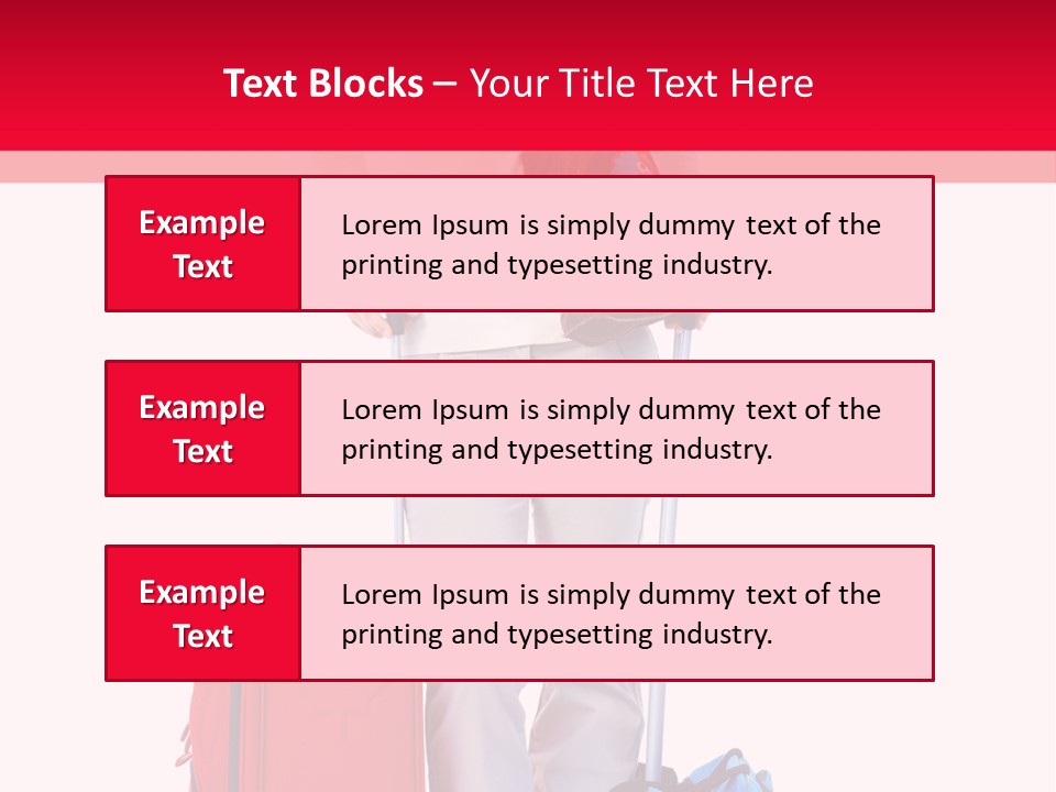 Woman Person Casual PowerPoint Template