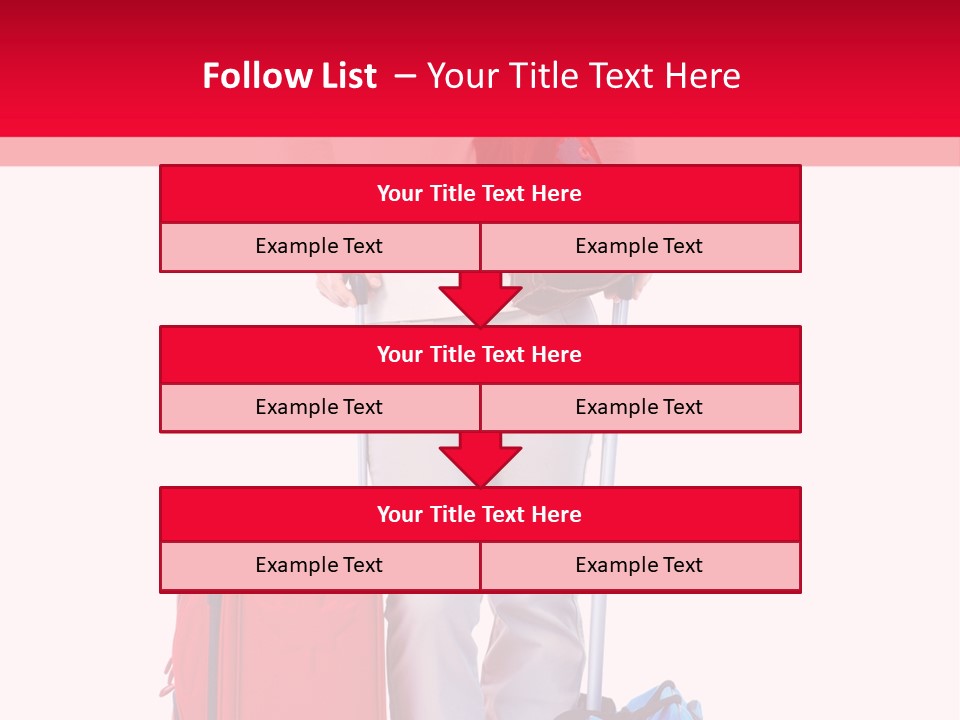 Woman Person Casual PowerPoint Template