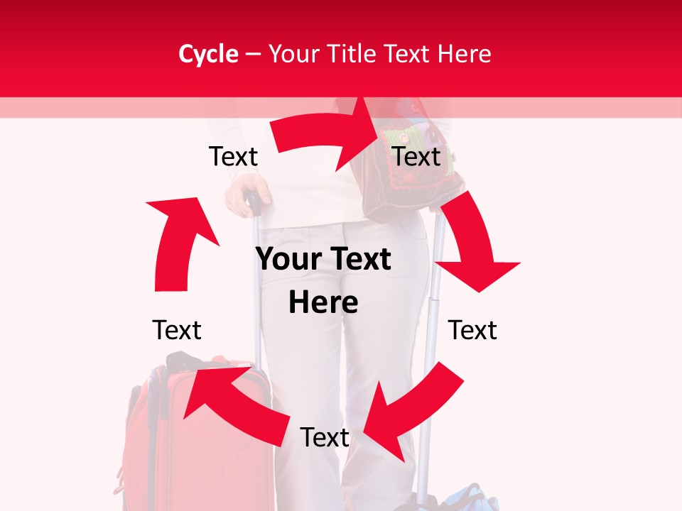 Woman Person Casual PowerPoint Template