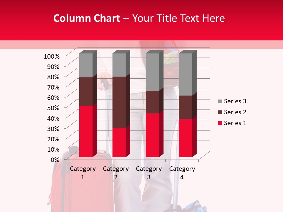 Woman Person Casual PowerPoint Template