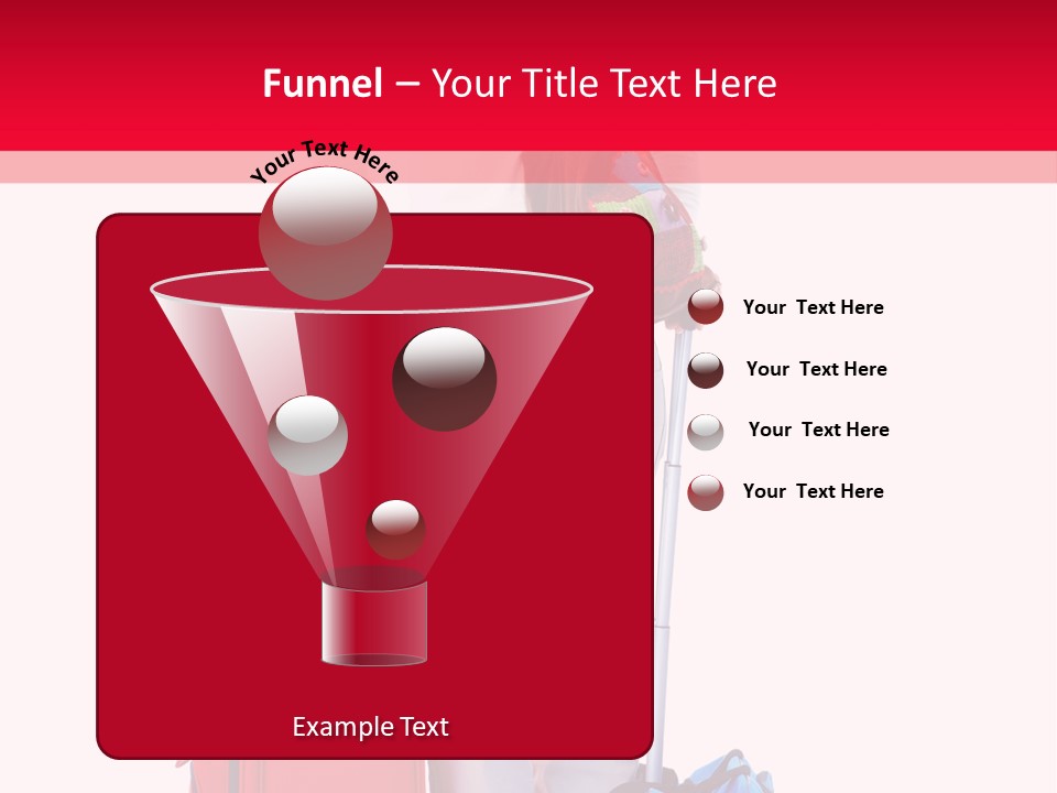 Woman Person Casual PowerPoint Template