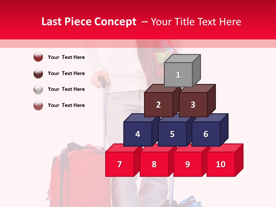 Woman Person Casual PowerPoint Template