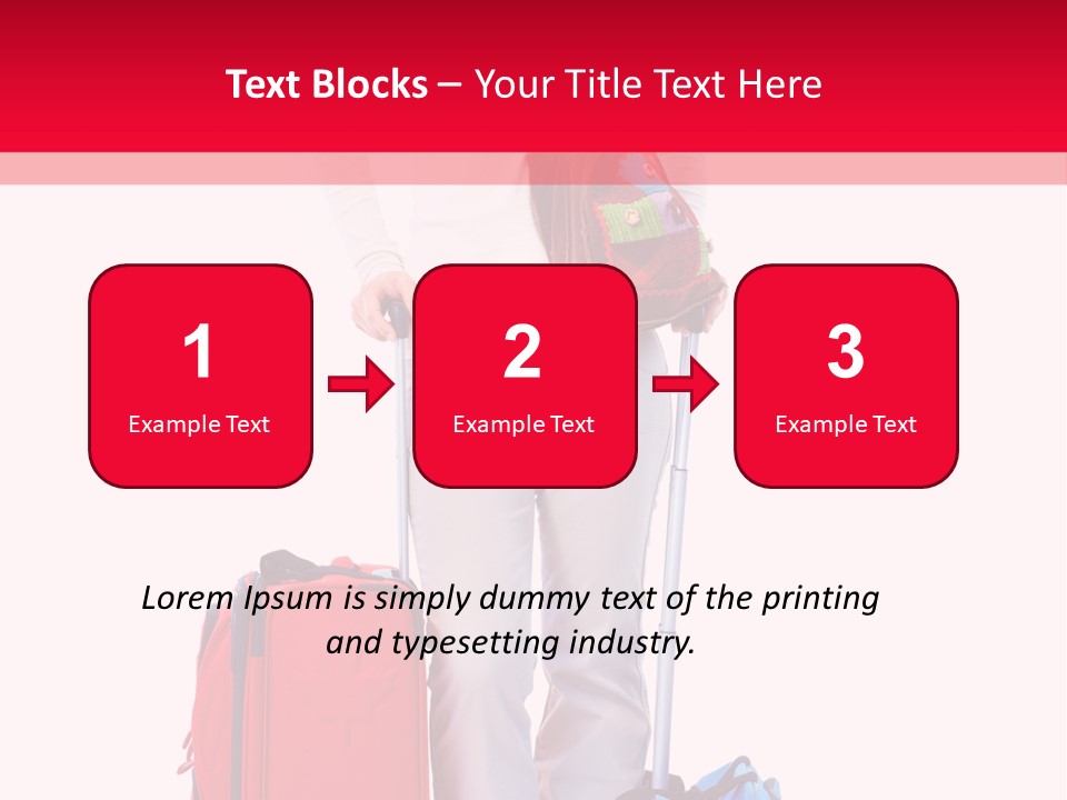 Woman Person Casual PowerPoint Template