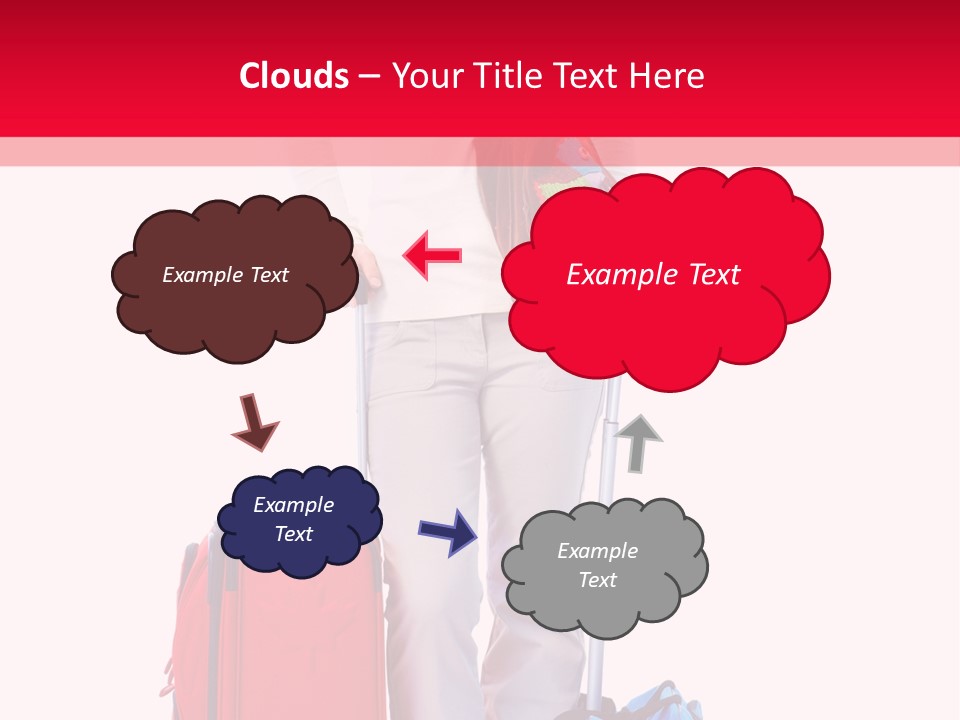 Woman Person Casual PowerPoint Template