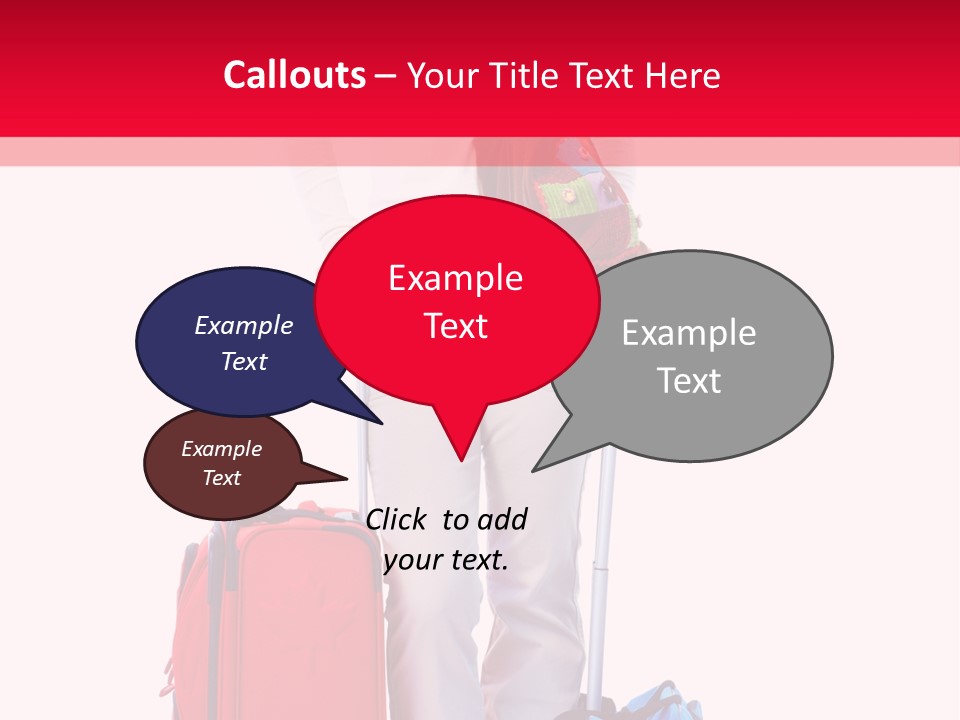 Woman Person Casual PowerPoint Template