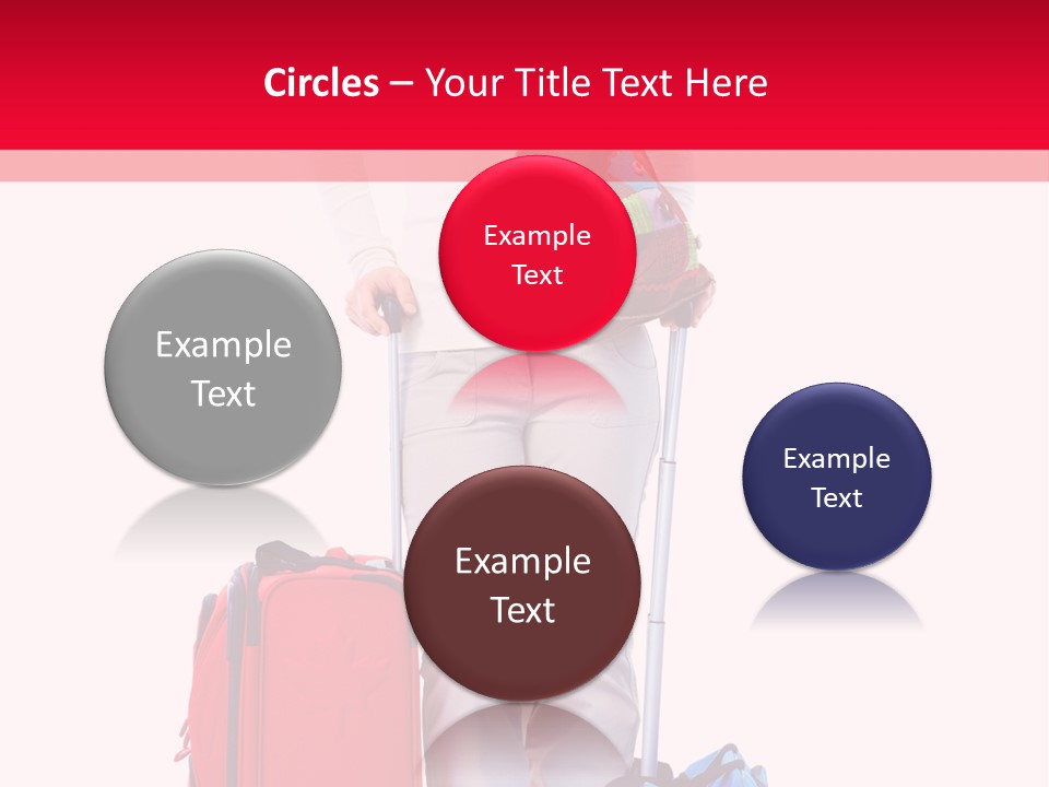 Woman Person Casual PowerPoint Template