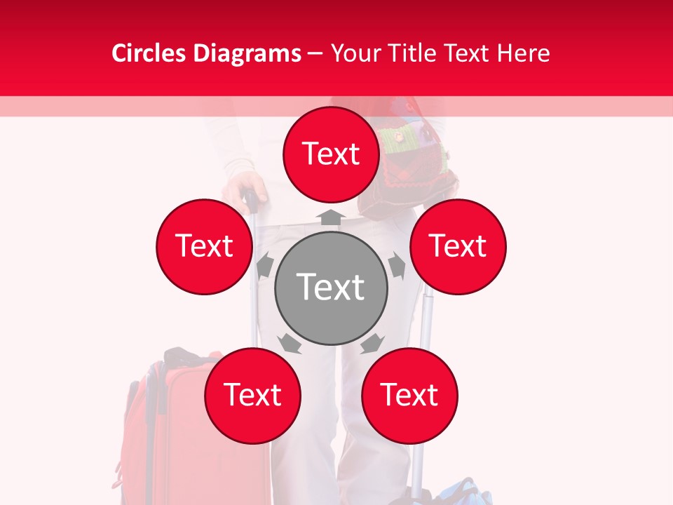 Woman Person Casual PowerPoint Template