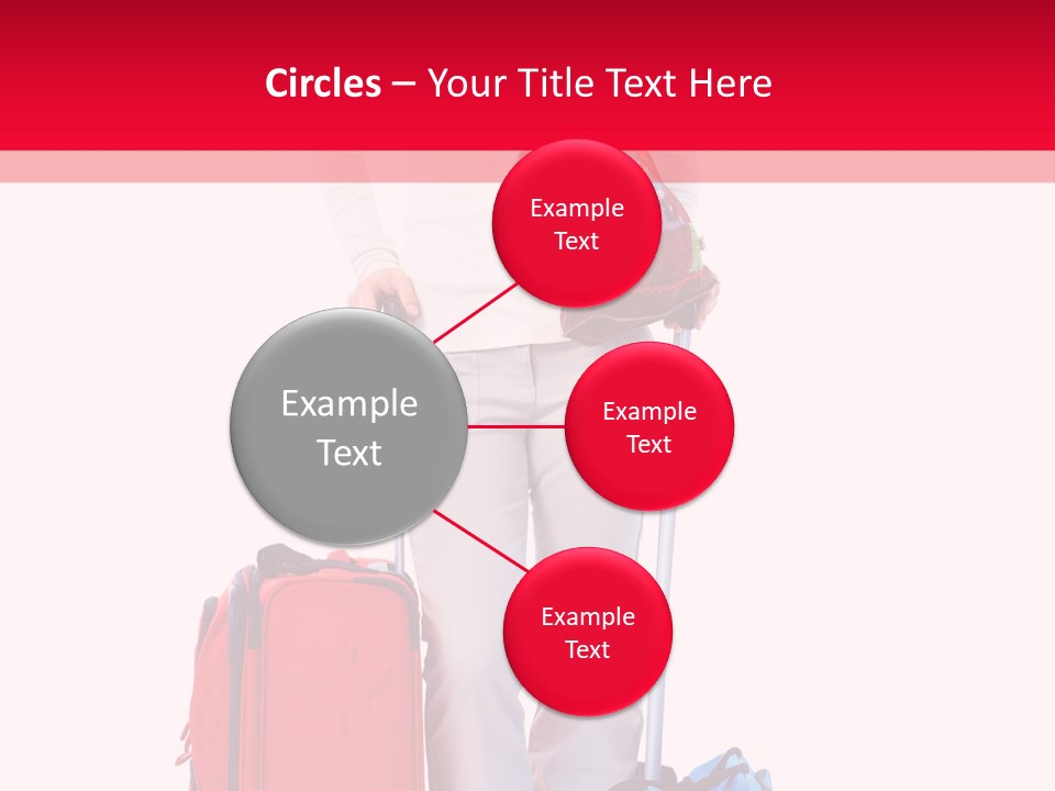 Woman Person Casual PowerPoint Template