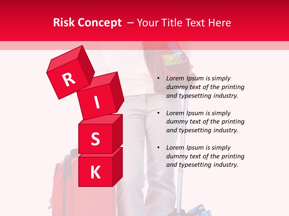 Woman Person Casual PowerPoint Template