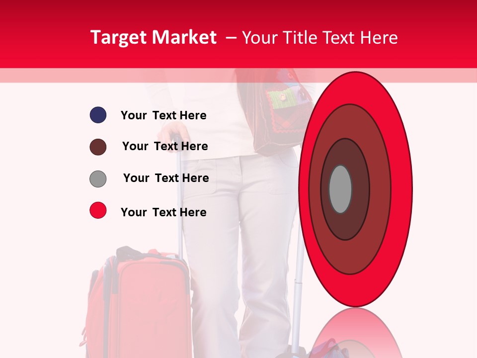 Woman Person Casual PowerPoint Template