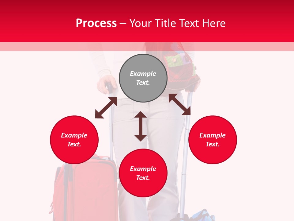 Woman Person Casual PowerPoint Template