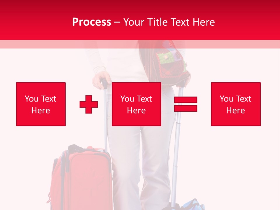 Woman Person Casual PowerPoint Template