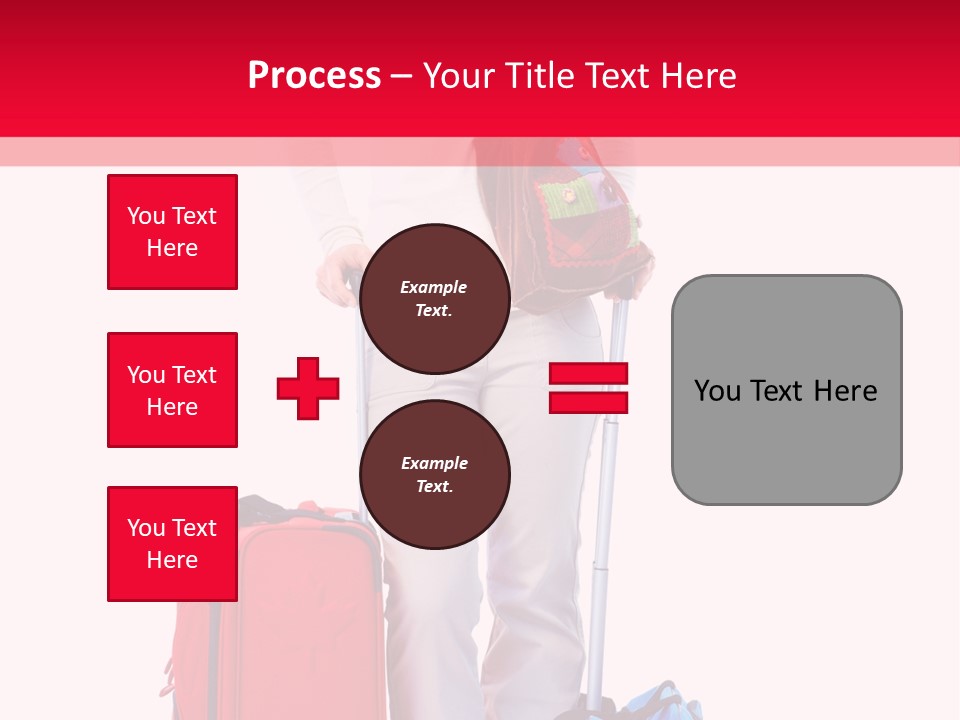 Woman Person Casual PowerPoint Template