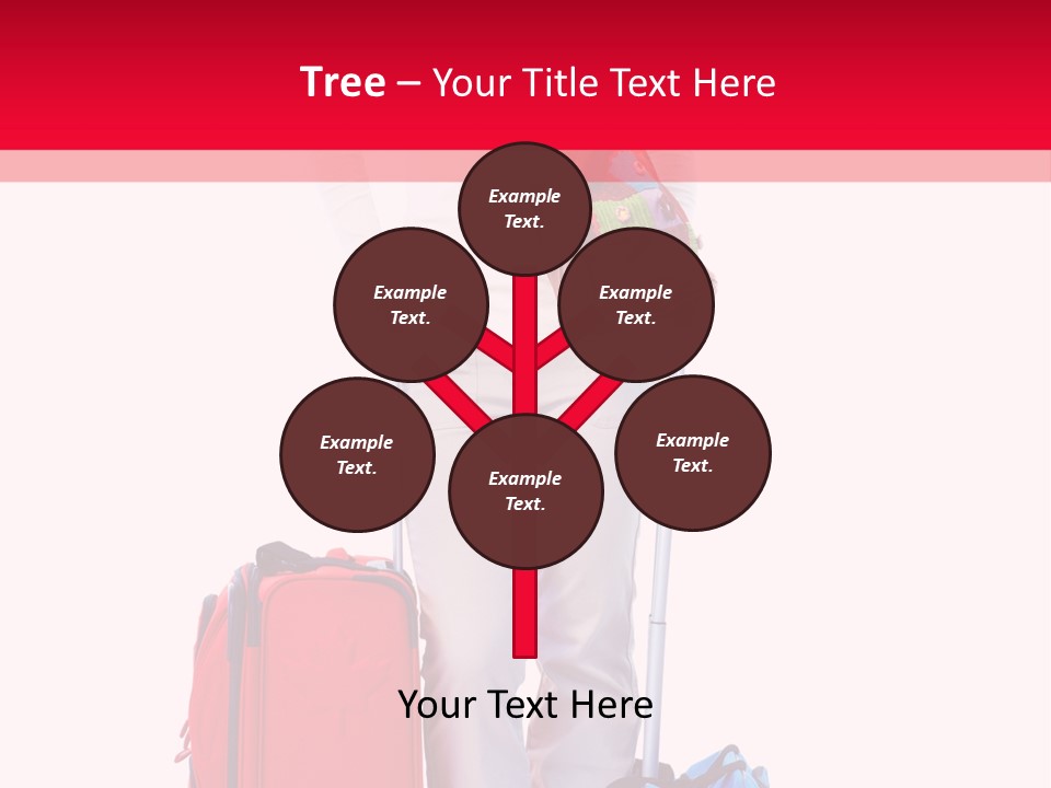 Woman Person Casual PowerPoint Template