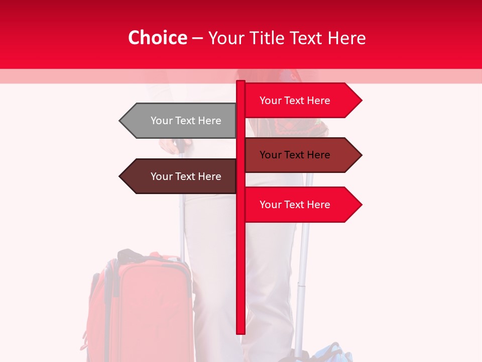 Woman Person Casual PowerPoint Template