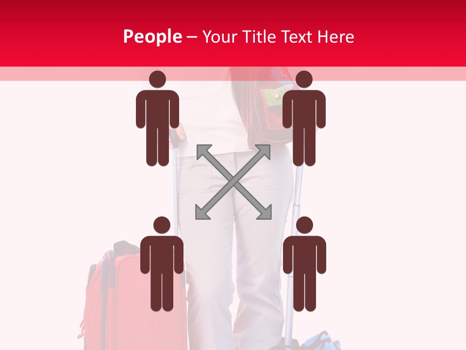 Woman Person Casual PowerPoint Template