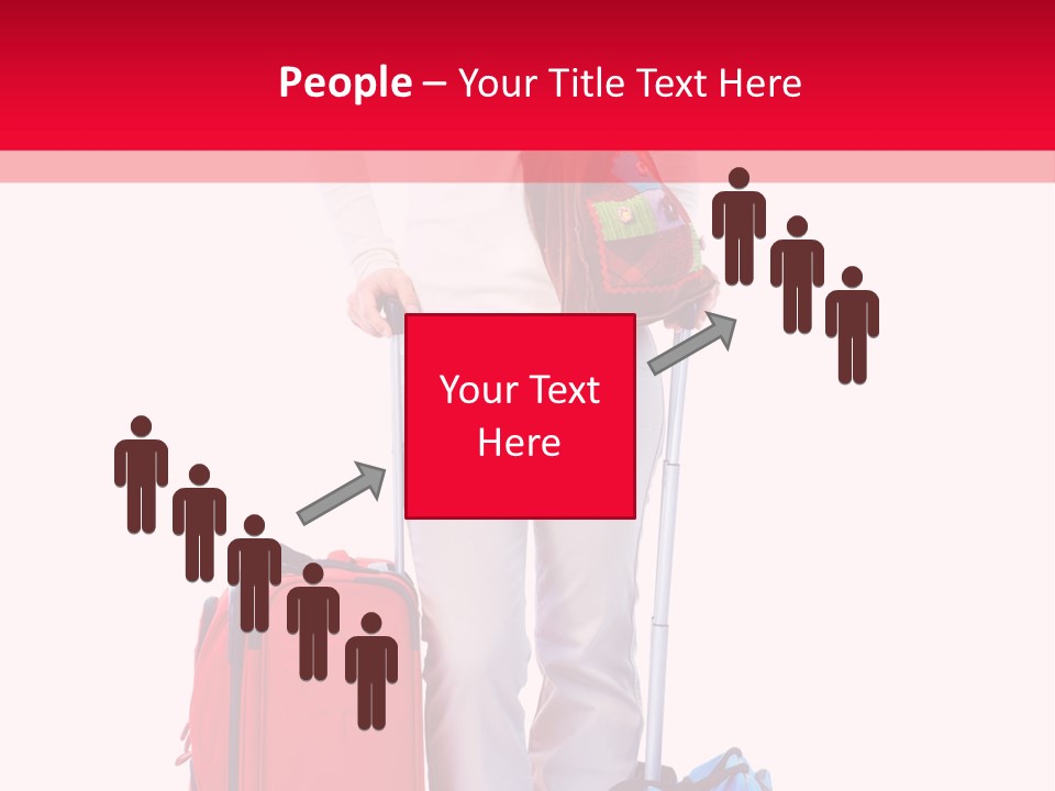 Woman Person Casual PowerPoint Template