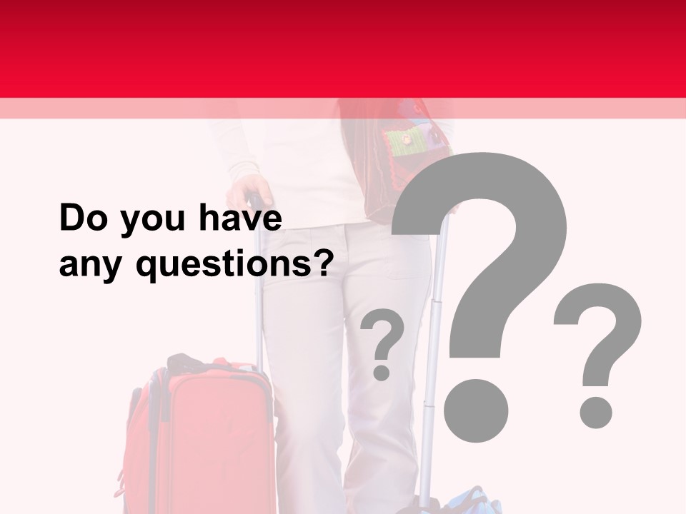 Woman Person Casual PowerPoint Template