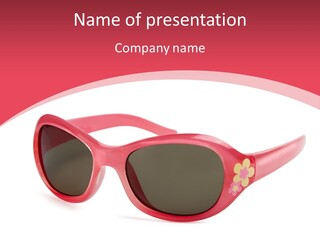 Accessory Horizontal Isolated PowerPoint Template