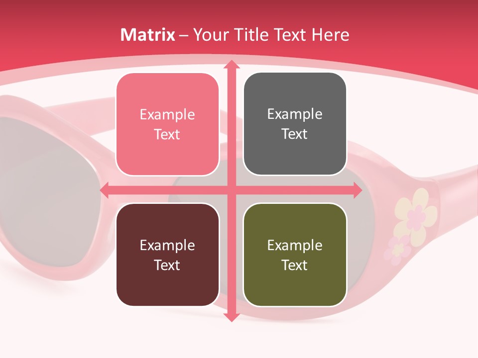 Accessory Horizontal Isolated PowerPoint Template