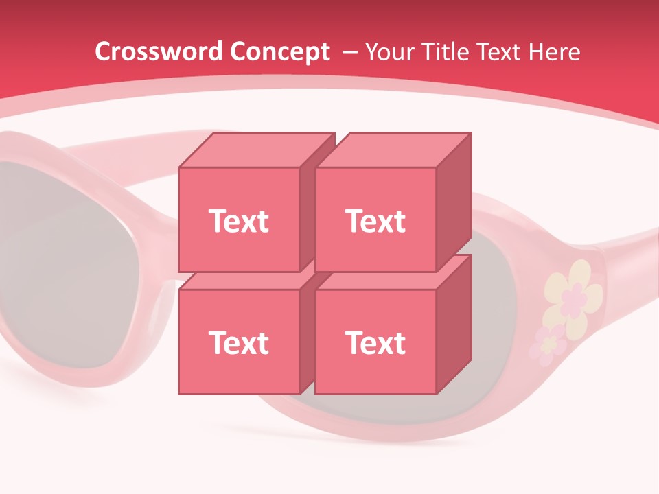 Accessory Horizontal Isolated PowerPoint Template